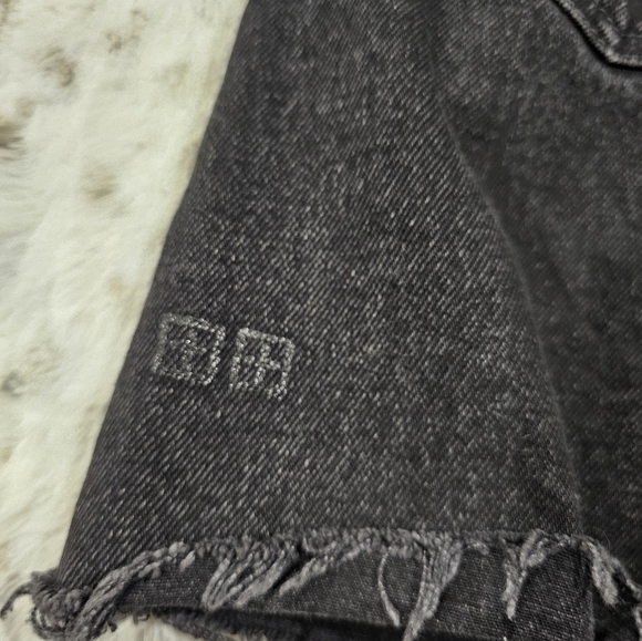 KSUBI Hi Line Mini Venom Black Denim Skirt Size:30" - Picture 7 of 10